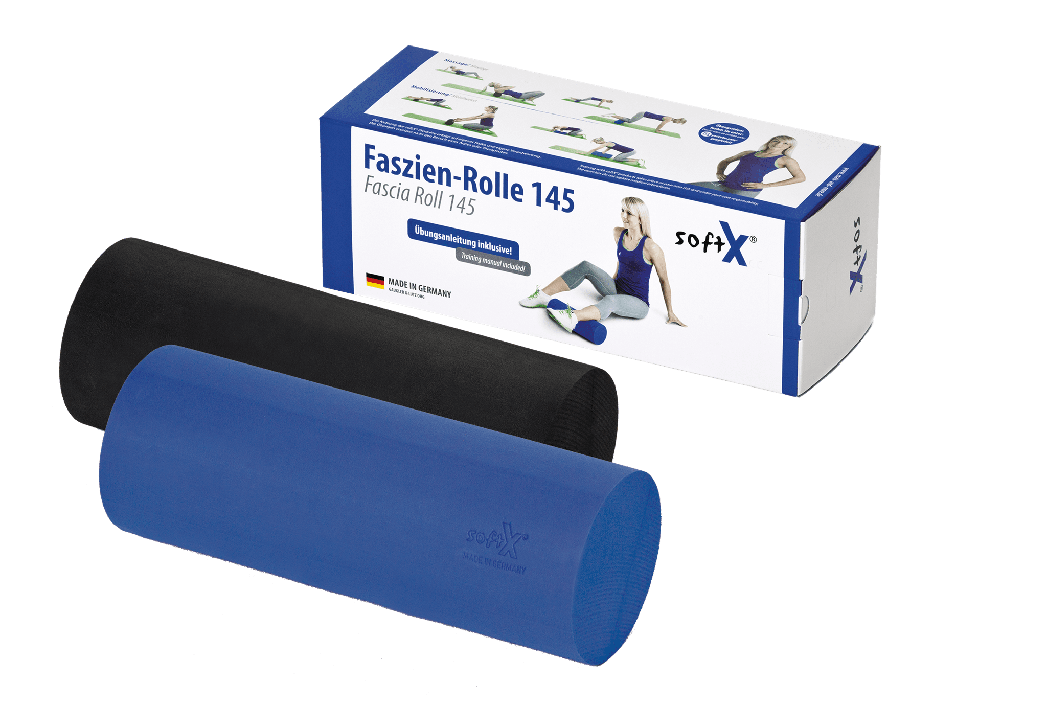 Bild von Softx Faszien Rolle 145 Blau weich